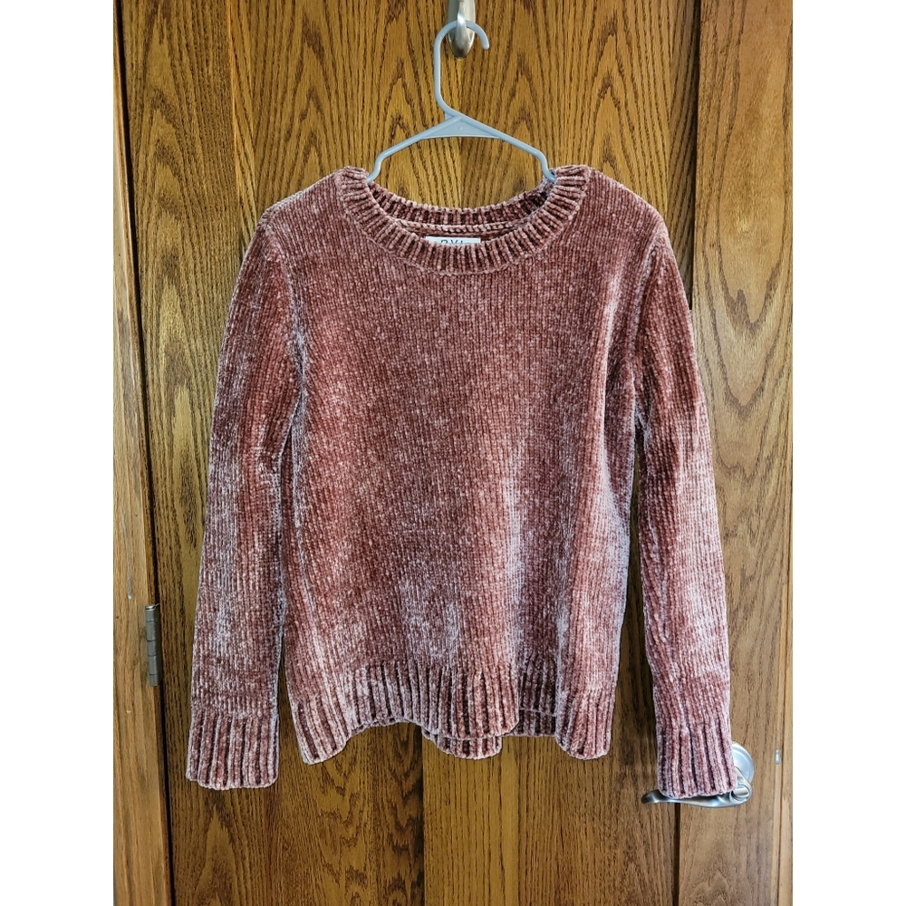 (S) Orvis Chenille Blush Sweater